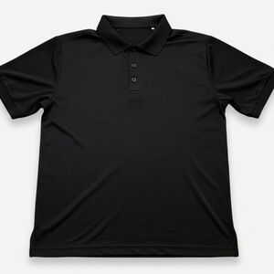 Men's Black Polo Shirt Zyia size M